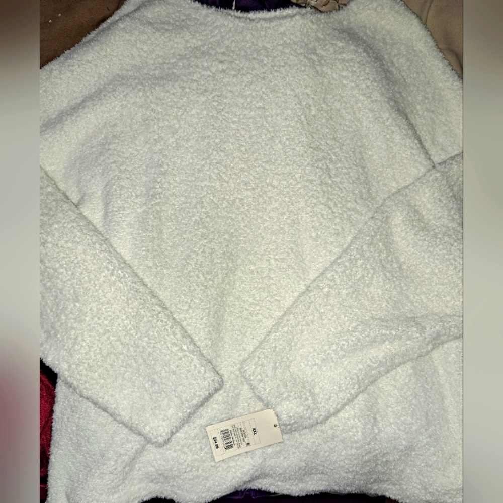 Cream Sherpa Set